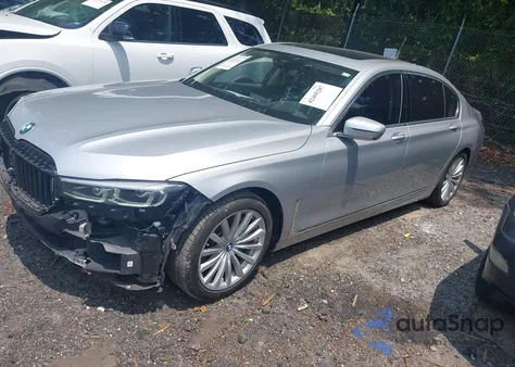 2020 BMW 740I из США, поврежденный, VIN WBA7T2C03LCD57821